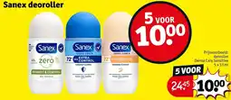 Kruidvat Sanex deoroller aanbieding