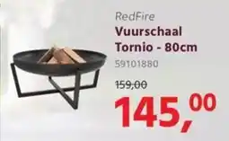 HANOS RedFire Vuurschaal Tornio - 80cm aanbieding