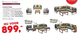 Select Furniture Loungeset Magic