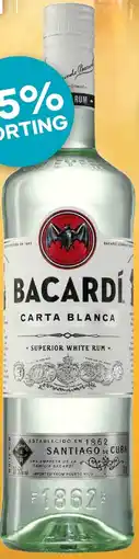 Mitra Bacardi Carta Blanca | 70 CL aanbieding