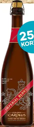 Mitra Cuvee van de keizer imperial blond aanbieding