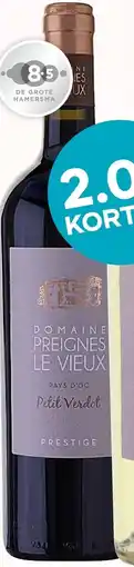 Mitra Preignes le Vieux Prestige Petit Verdot | 75 CL aanbieding