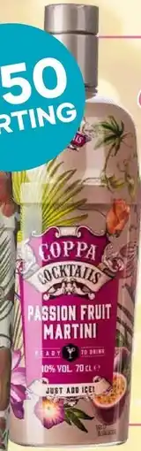 Mitra Coppa Cocktails Passion Fruit Martini | 70 CL aanbieding