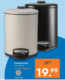 Blokker Pedaalemmer aanbieding