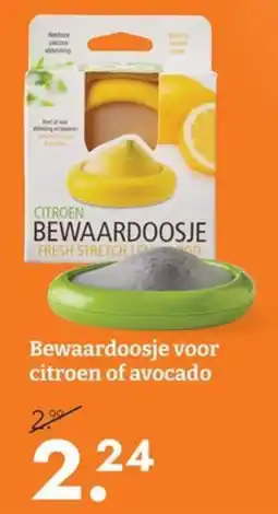 Blokker Citroen bewaardoosje aanbieding