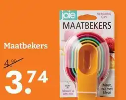 Blokker joie maatbekers aanbieding