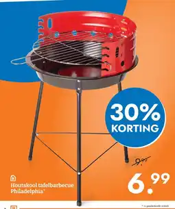 Blokker Philadelphia Houtskool tafelbarbecue aanbieding