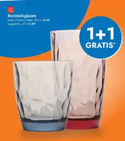 Blokker Bormioli glazen aanbieding