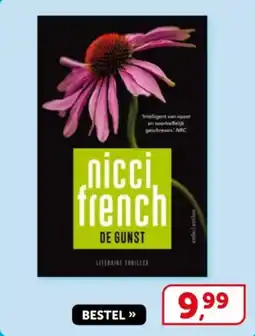 Boekenvoordeel nicci french de gunst aanbieding