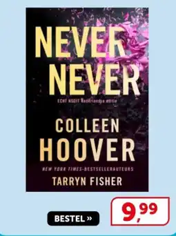 Boekenvoordeel Never Never aanbieding