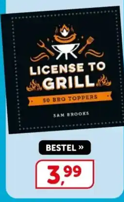 Boekenvoordeel License to Grill aanbieding