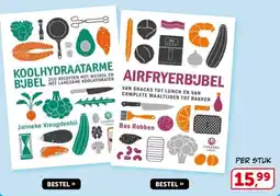 Boekenvoordeel Koolhydraatarme bijbel aanbieding