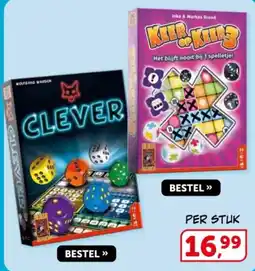 Boekenvoordeel Clever aanbieding