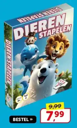 Boekenvoordeel Dieren stapelen aanbieding