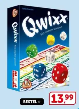 Boekenvoordeel Qwixx aanbieding