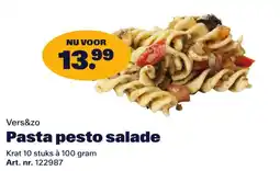 Bidfood Vers&zo pasta pesto salade aanbieding