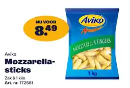 Bidfood Aviko Mozzarella-sticks aanbieding