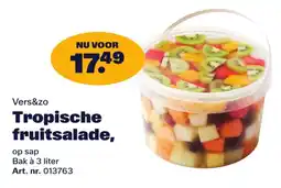 Bidfood Vers&zo tropische fruitsalade aanbieding