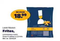Bidfood Lamb Weston Frites, connoisseur rustic aanbieding
