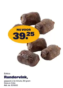 Bidfood Enkco Rundervink aanbieding