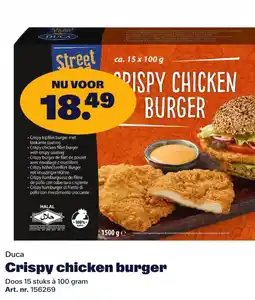 Bidfood Duca Crispy chicken burger aanbieding
