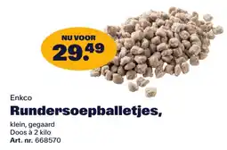 Bidfood Enkco Rundersoepballetjes aanbieding