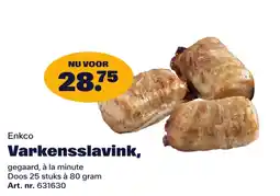 Bidfood Enkco Varkensslavink aanbieding