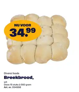 Bidfood Diversi foods Breekbrood, wit aanbieding