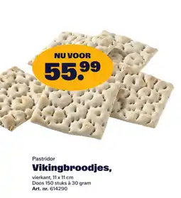 Bidfood Pastridor Vikingbroodjes aanbieding