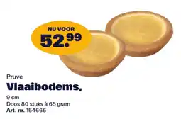 Bidfood Pruve Vlaaibodems aanbieding