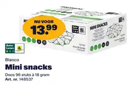Bidfood Blanco Mini snacks aanbieding