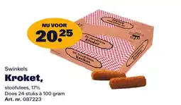 Bidfood Swinkels Kroket aanbieding