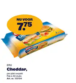 Bidfood ERU Cheddar aanbieding