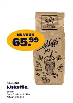 Bidfood iceccino ijskoffie, poeder aanbieding