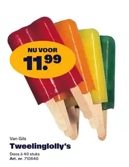 Bidfood Van Gils Tweelinglolly's aanbieding