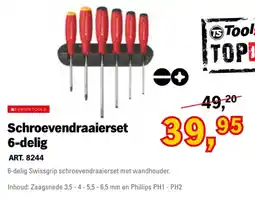 Toolspecial Swiss Tools Schroevendraaierset 6-delig aanbieding