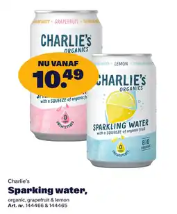 Bidfood Charlie's Sparkling water aanbieding