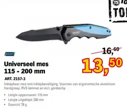 Toolspecial Hazet universeel mes 115 - 200 mm aanbieding