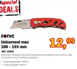 Toolspecial sonic universeel mes aanbieding