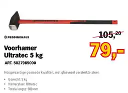 Toolspecial Peddinghaus Voorhamer Ultratec 5 kg aanbieding