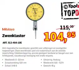 Toolspecial Mitutoyo Zwenktaster aanbieding