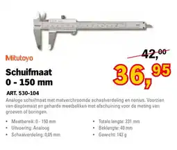 Toolspecial Mitutoyo Schuifmaat 0 - 150 mm aanbieding