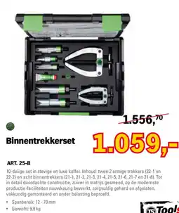Toolspecial TS Tools Binnentrekkerset aanbieding