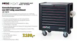 Toolspecial Sonic NXT S12XD Gereedschapswagen met 887-delig assortiment aanbieding