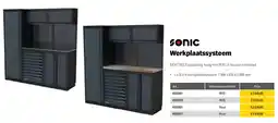 Toolspecial Sonic Werkplaatsstelsel aanbieding