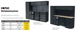 Toolspecial Sonic Werkplaatssysteem aanbieding