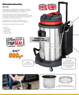 Toolspecial Walnootstraalmachine V7550 aanbieding