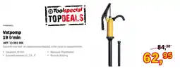 Toolspecial pressol vatpomp 19 l/min aanbieding
