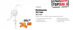 Toolspecial pressol rotatiepomp 22 l/min aanbieding