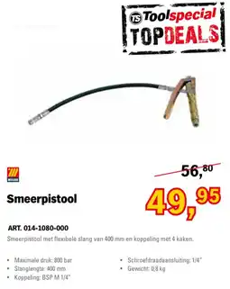 Toolspecial Meclube Smeerpiestool aanbieding